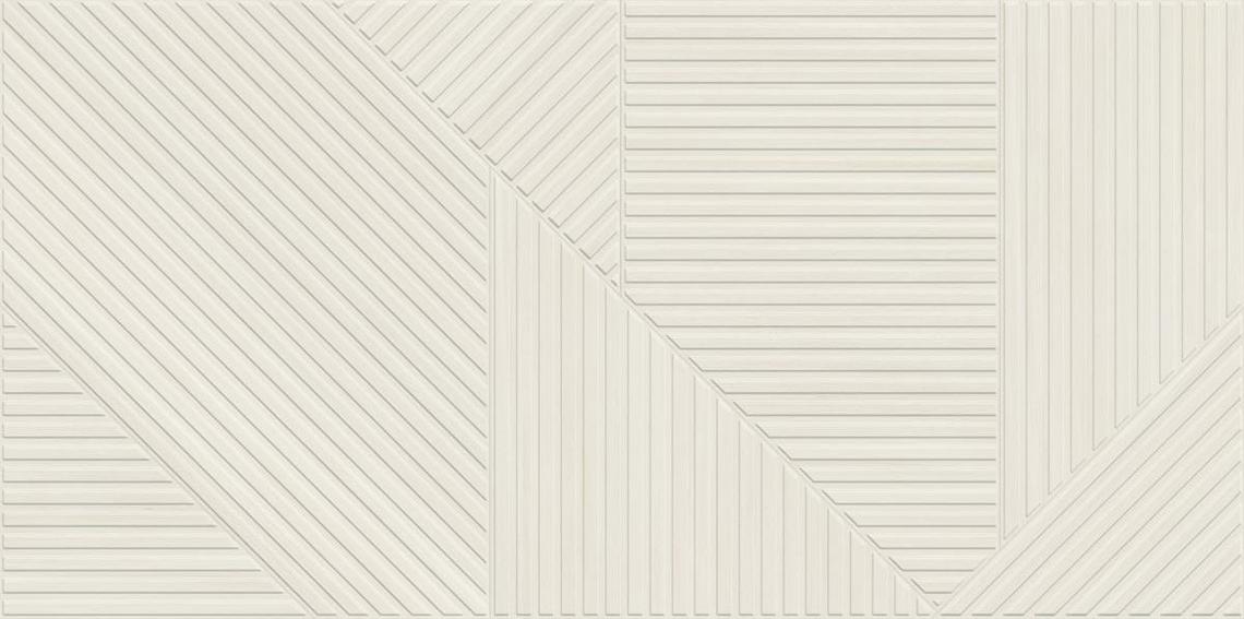 SOLEIL WHITE DECOR MATT RECT. (59,5x119,2)